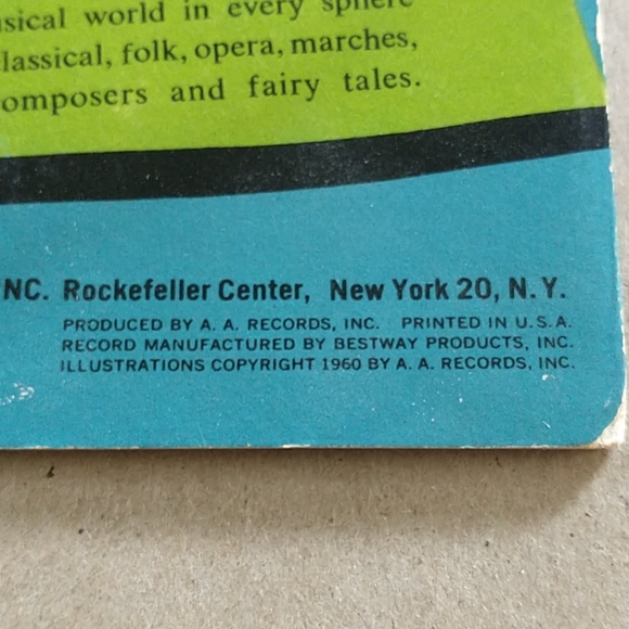 Vintage Golden Record 45 RPM Golden Nursery Songs - Picture 3 of 9